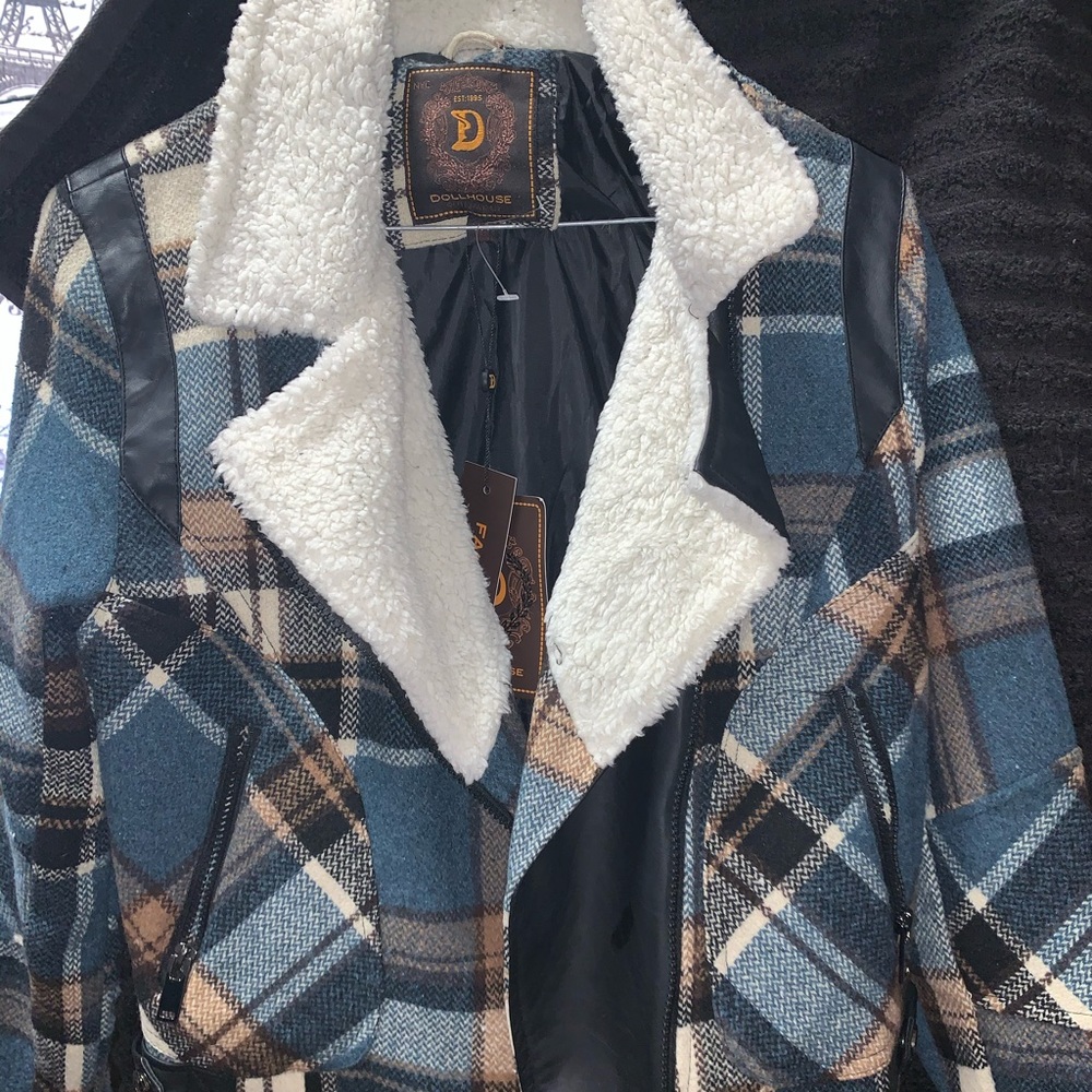 Faux Fur Dollhouse Outwear Coat